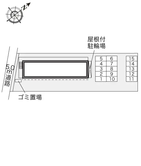 ★手数料０円★立川市上砂町 月極駐車場